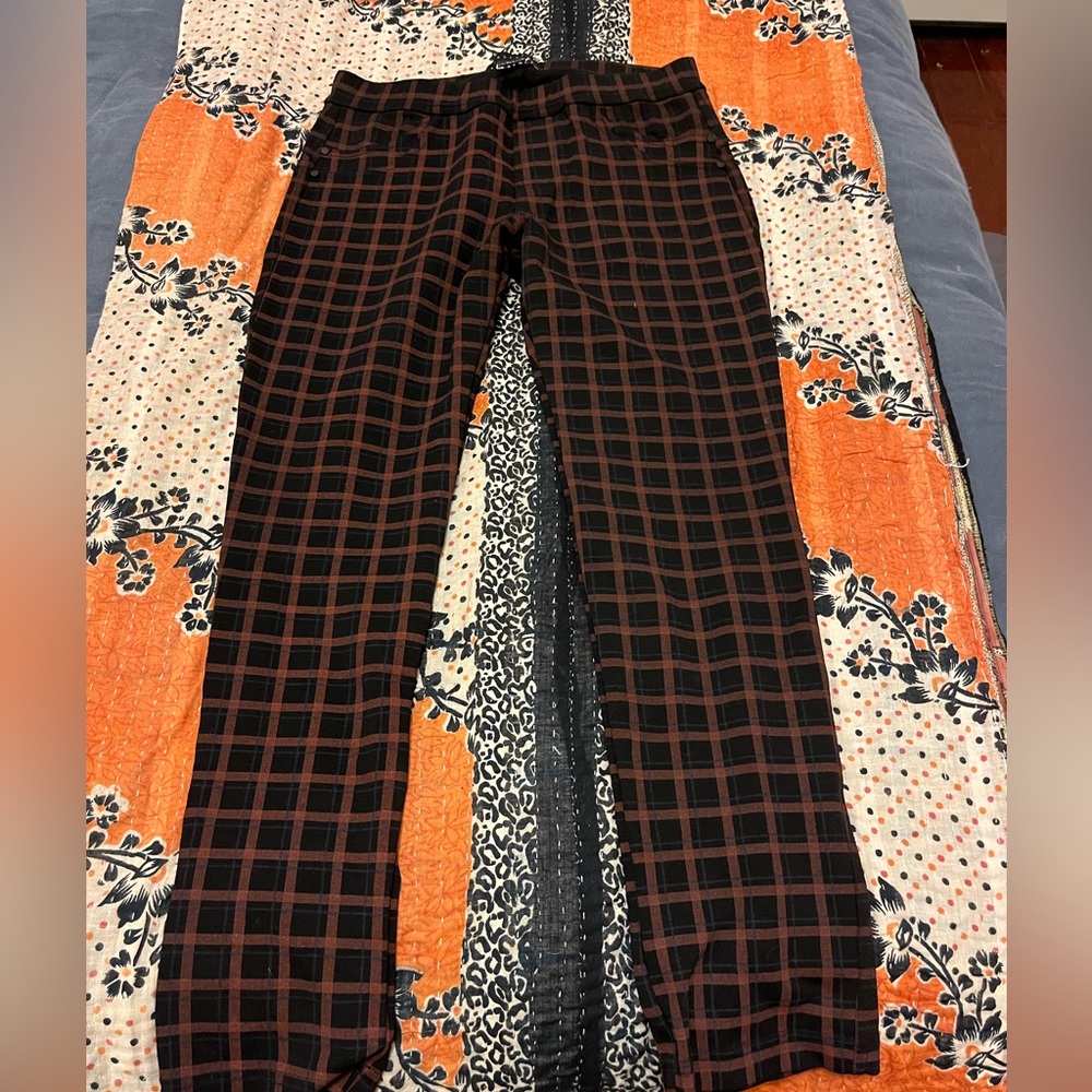 Plaid Work Pants - image 1